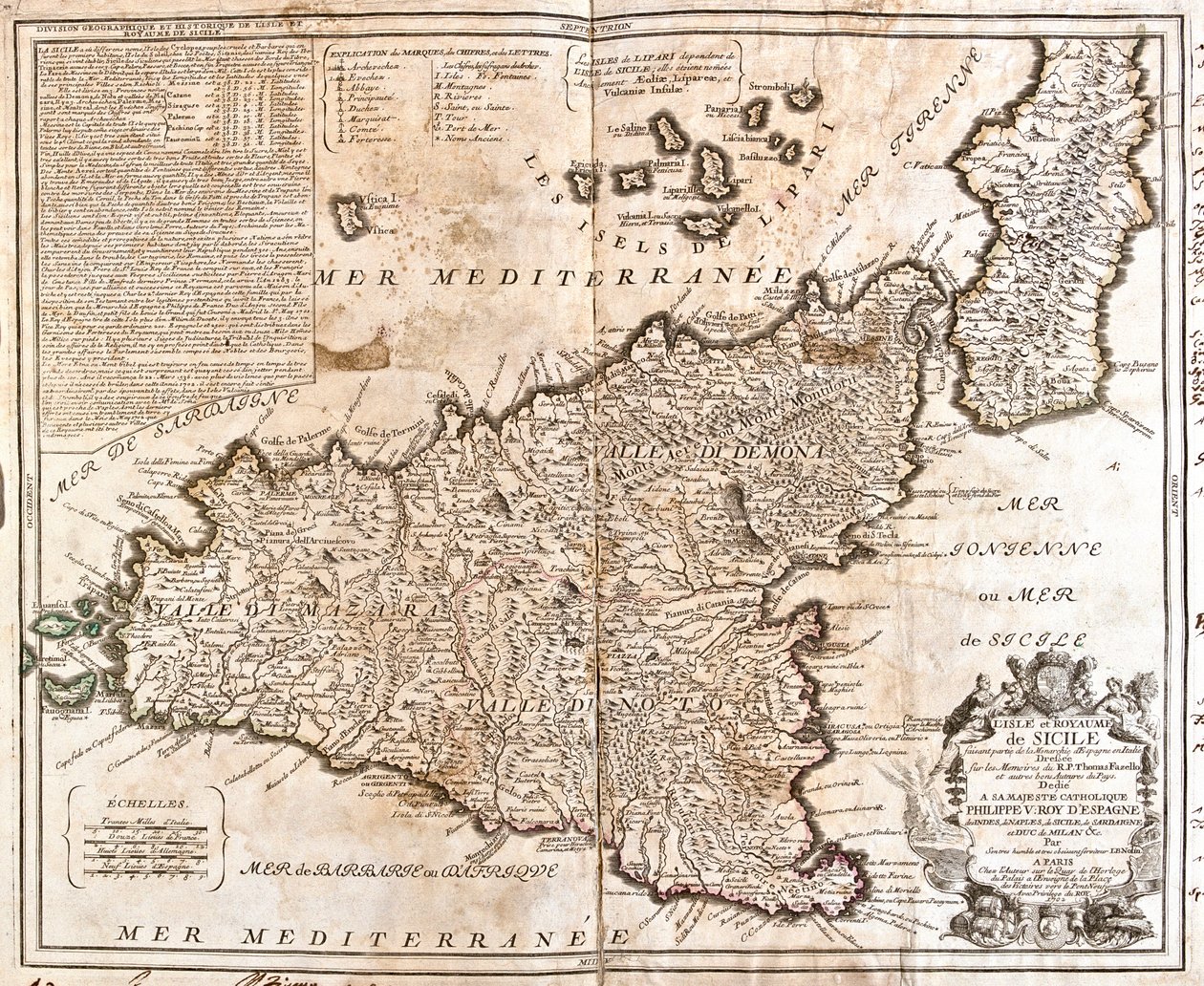 Sicilien, Italien av Jean-Baptiste Nolin