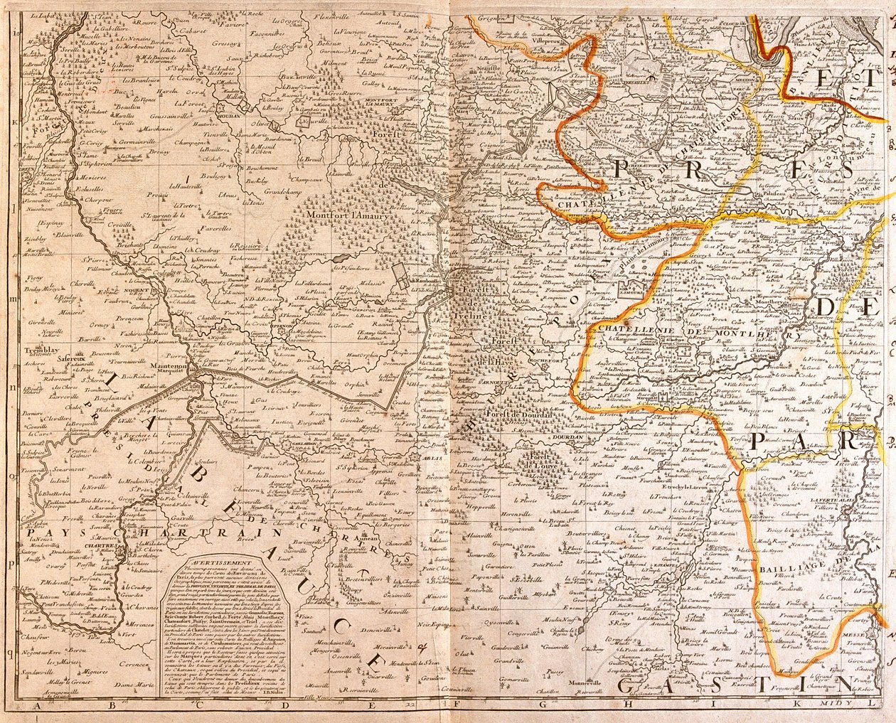 Île-de-France, Centre, Frankrike av Jean Baptiste Nolin