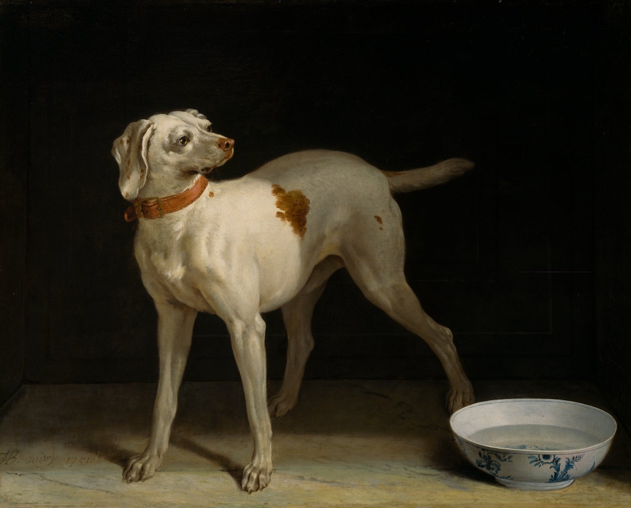 Hund av Jean-Baptiste Oudry