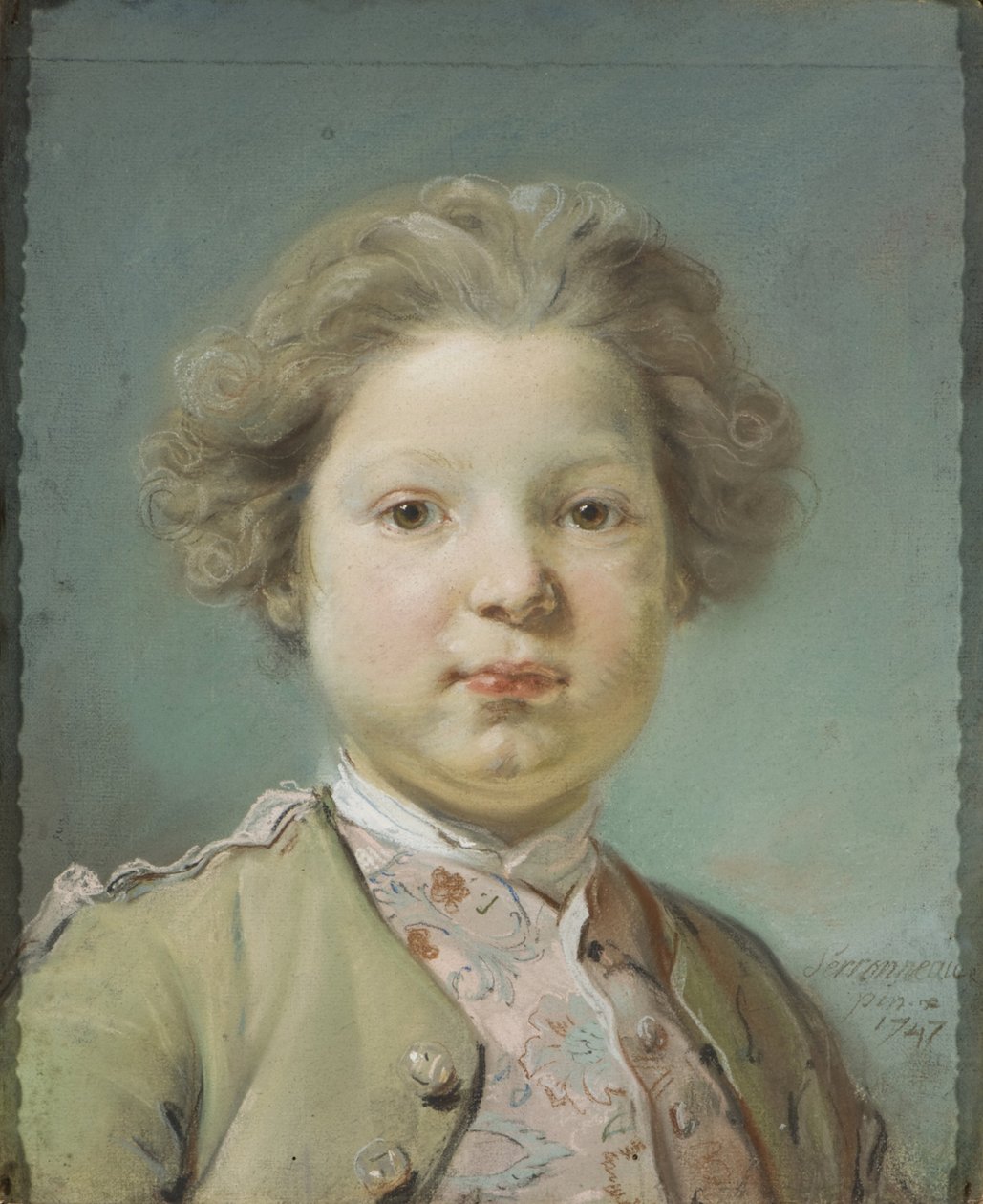 Jean-Baptiste Antoine Lemoyne, kunglig rådgivare av Jean-Baptiste Perronneau