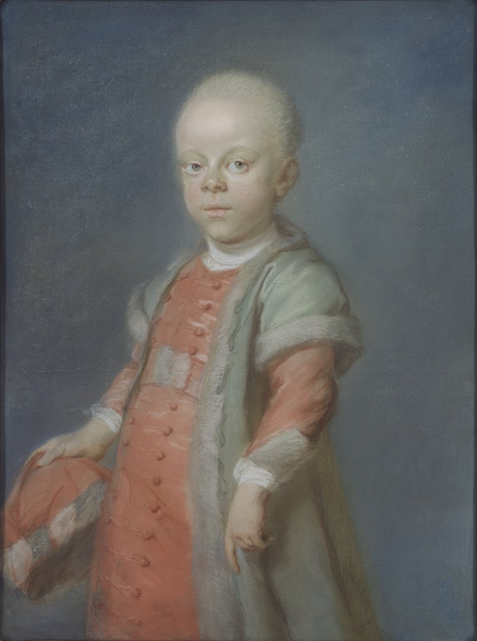 Porträtt av Maponde av Jean-Baptiste Perronneau