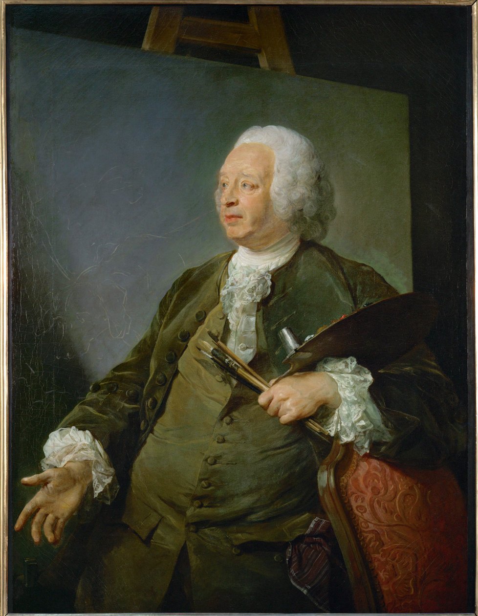 Målaren Jean-Baptiste Oudry... av Jean-Baptiste Perronneau