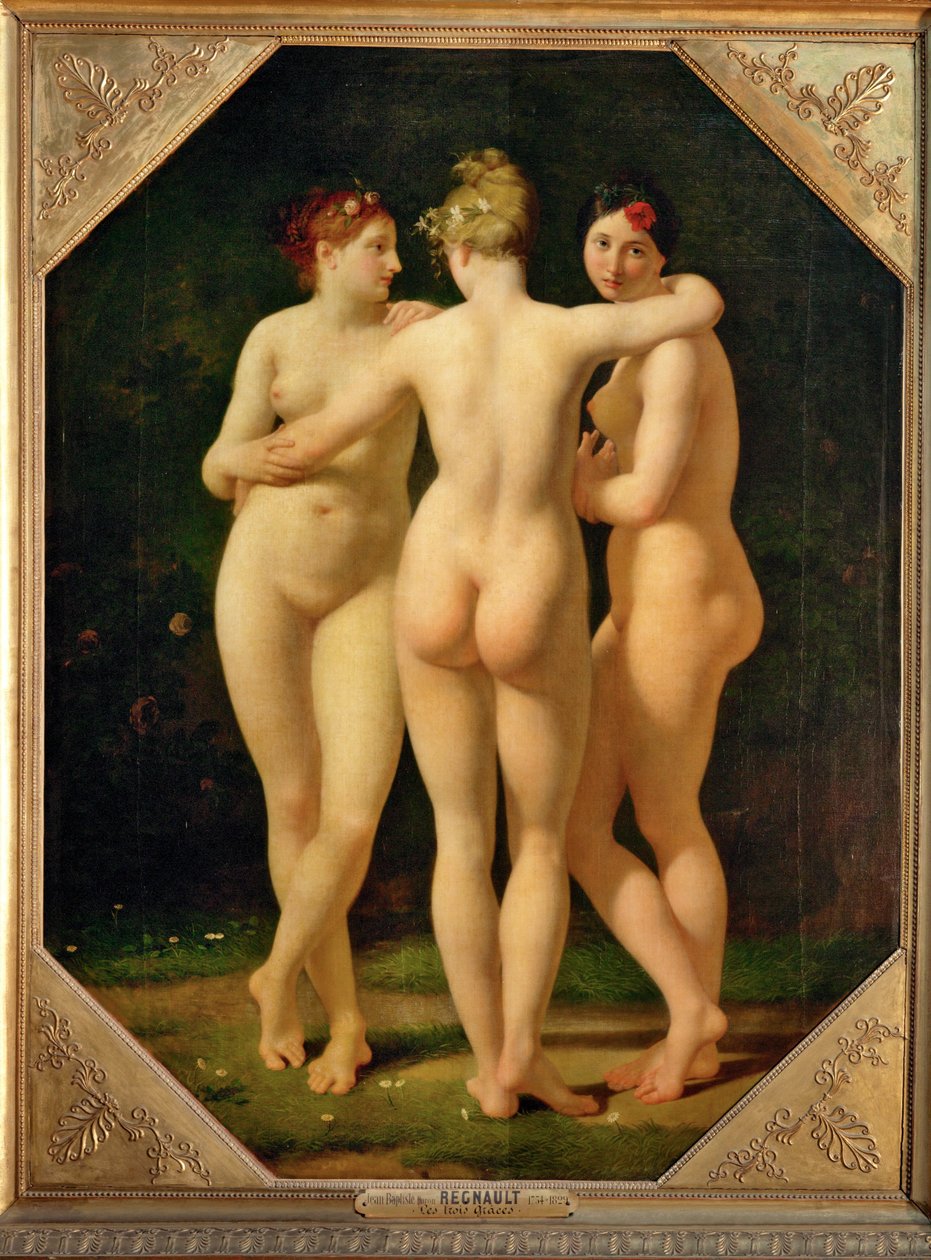 De tre nådegåvorna ... av Jean-Baptiste Regnault