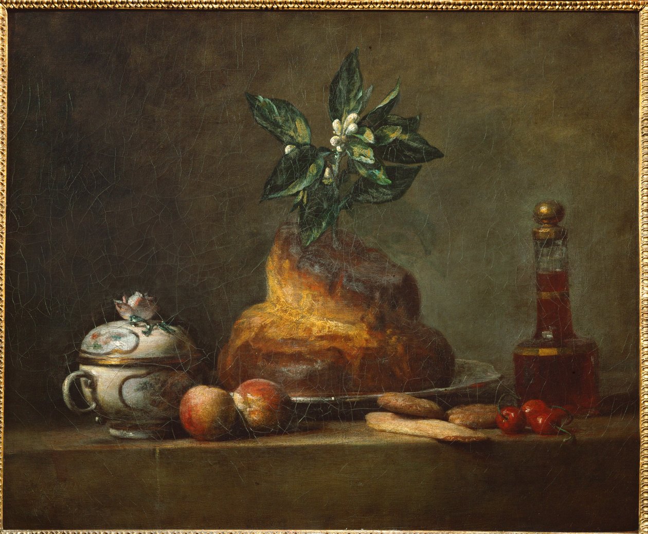 La Brioche... av Jean-Baptiste Simeon Chardin