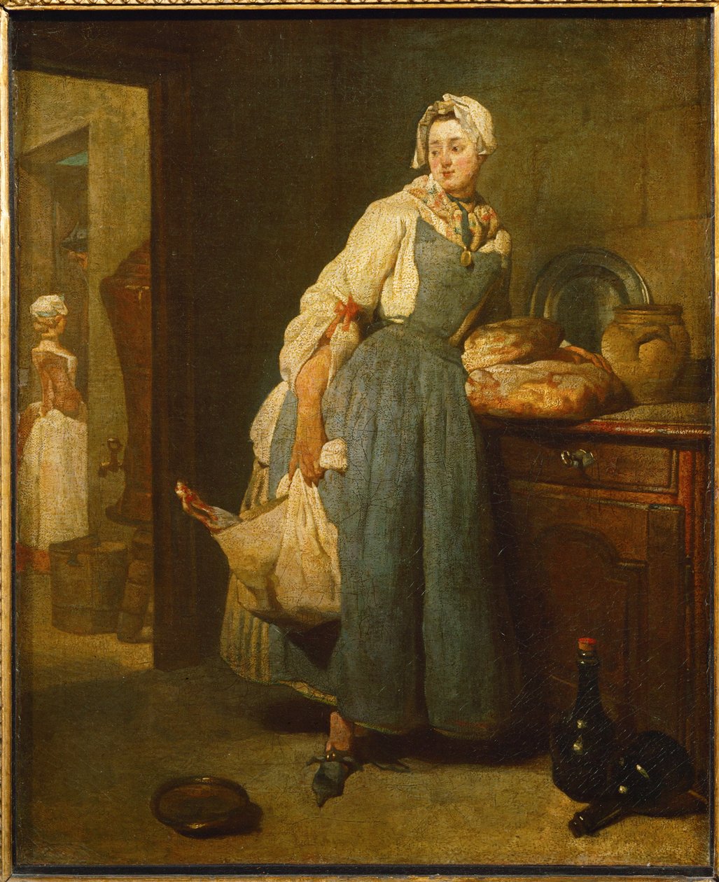 La Pourvoyeuse - Cateress... av Jean Baptiste Simeon Chardin