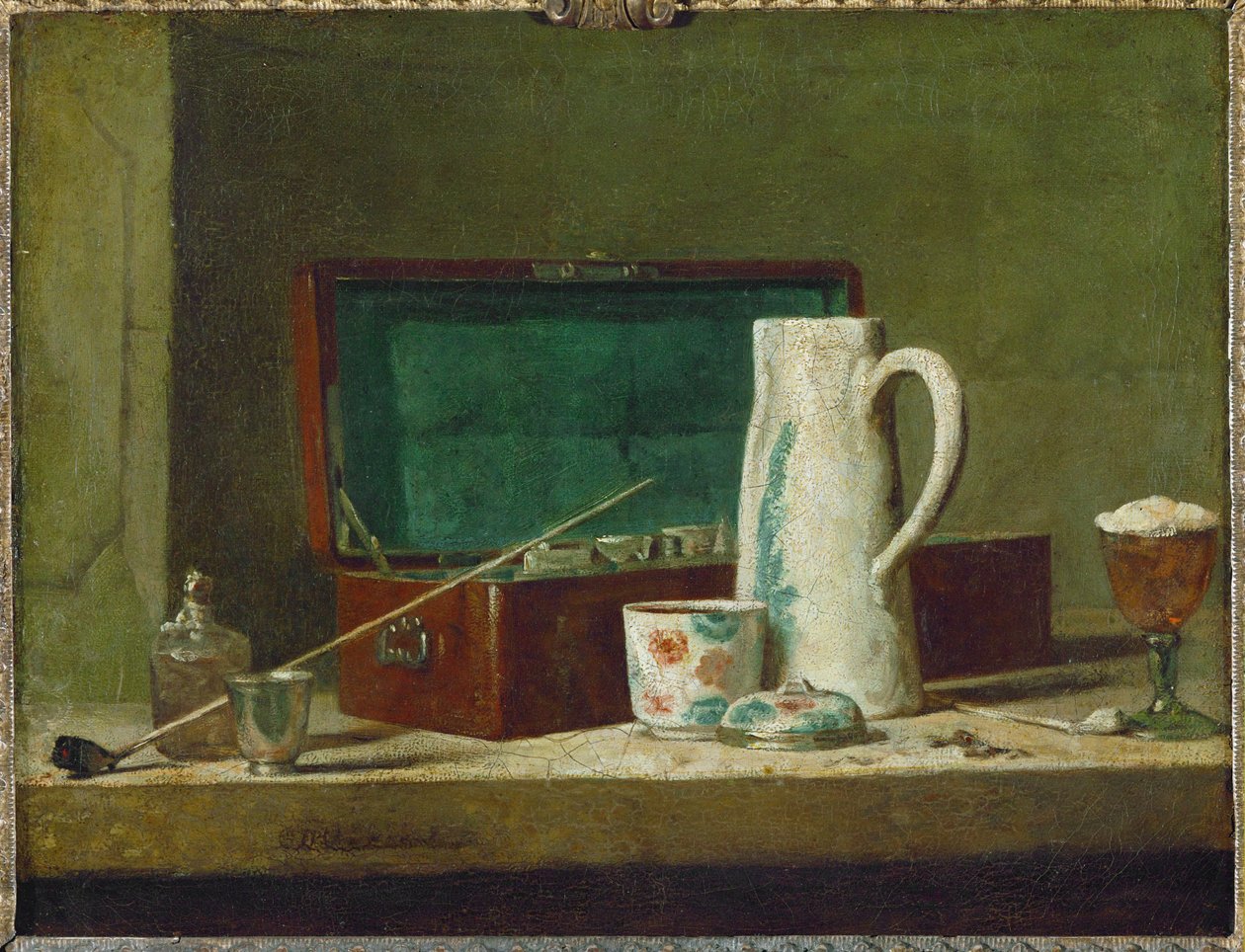 Pipor och dricksvaser ... av Jean Baptiste Simeon Chardin