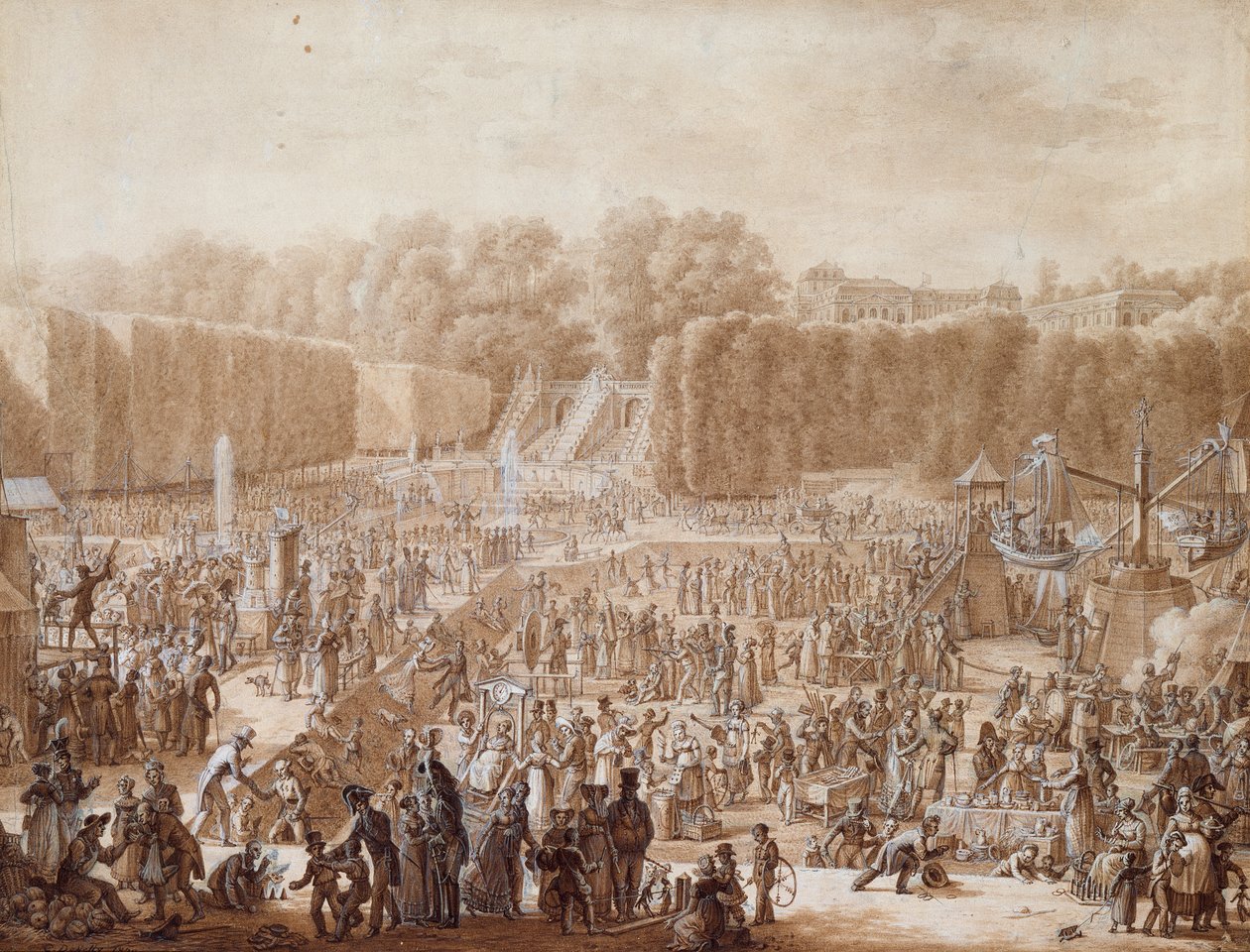 Högtid av St. Cloud av Jean Charles Develly