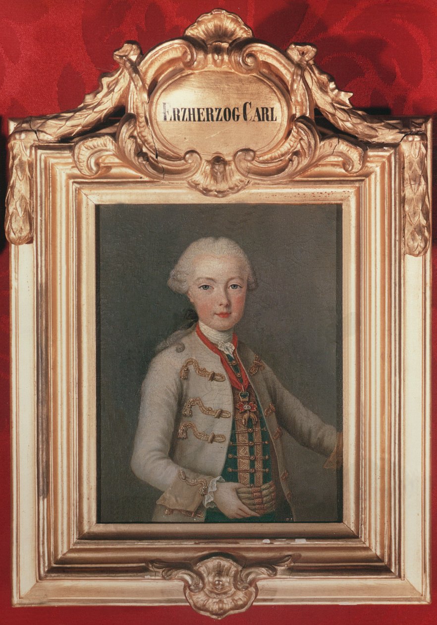 Ärkehertig Karl Joseph (1745-61) son till kejsar Frans I (1708-65) och kejsarinnan Maria Theresia av Österrike (1717-80) 1762 av Jean Étienne Liotard