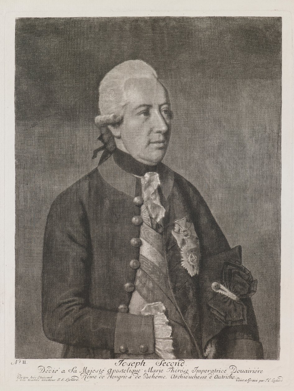 Josef II, kejsare av Österrike av Jean-Étienne Liotard