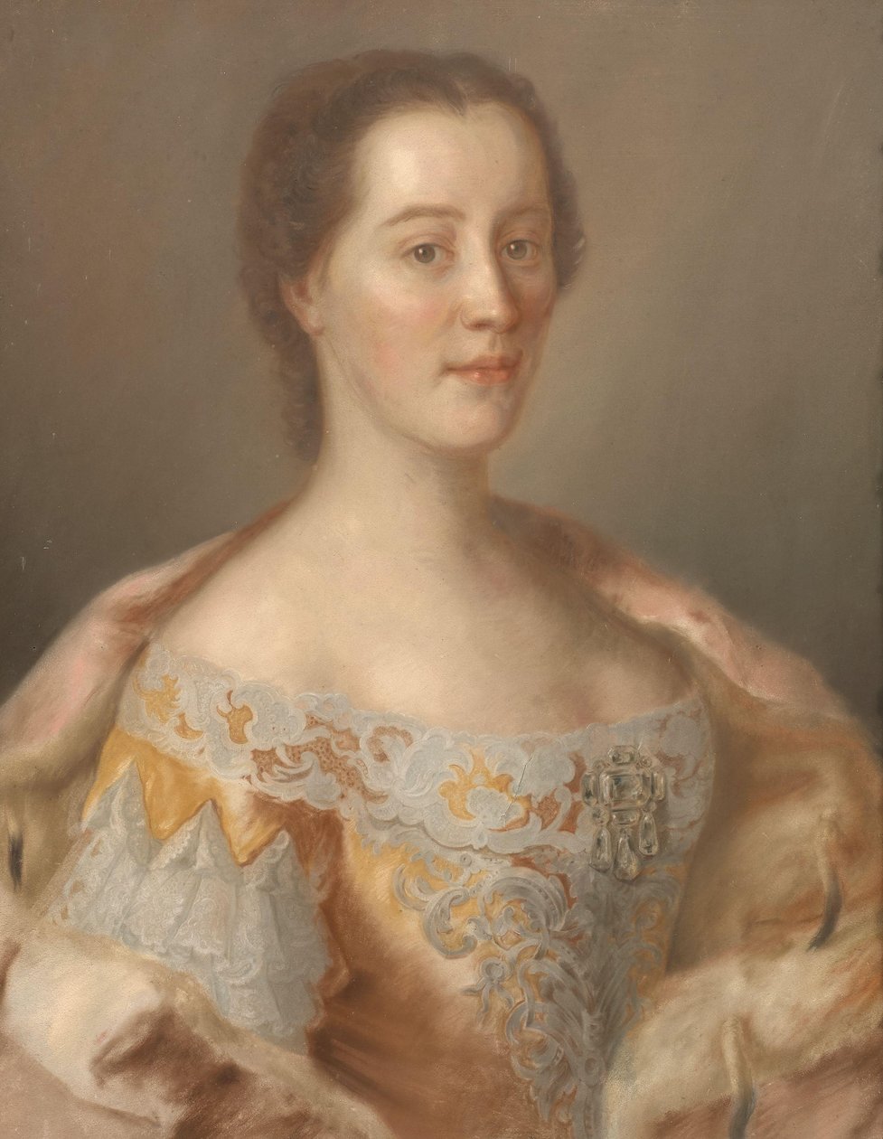 Porträtt av ärkehertiginnan Maria Anna av Österrike av Jean Etienne Liotard