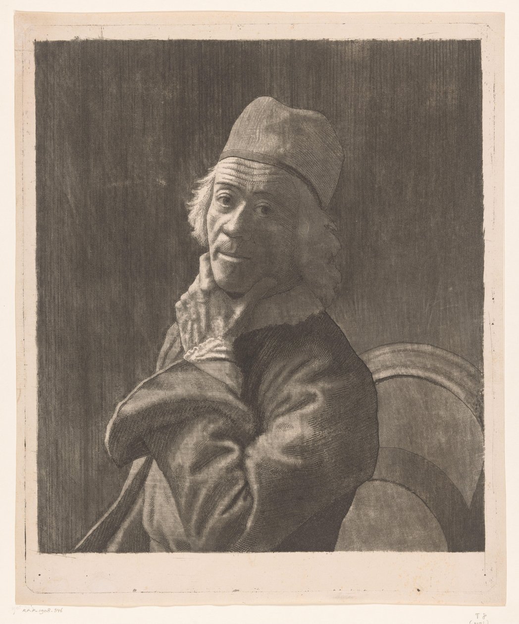 Porträtt av Jean-Etienne Liotard av Jean-Étienne Liotard