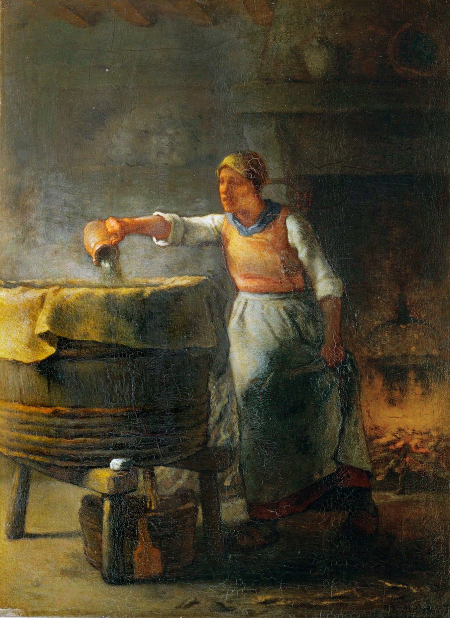 La lessiveuse - tvätterskan ... av Jean Francois Millet