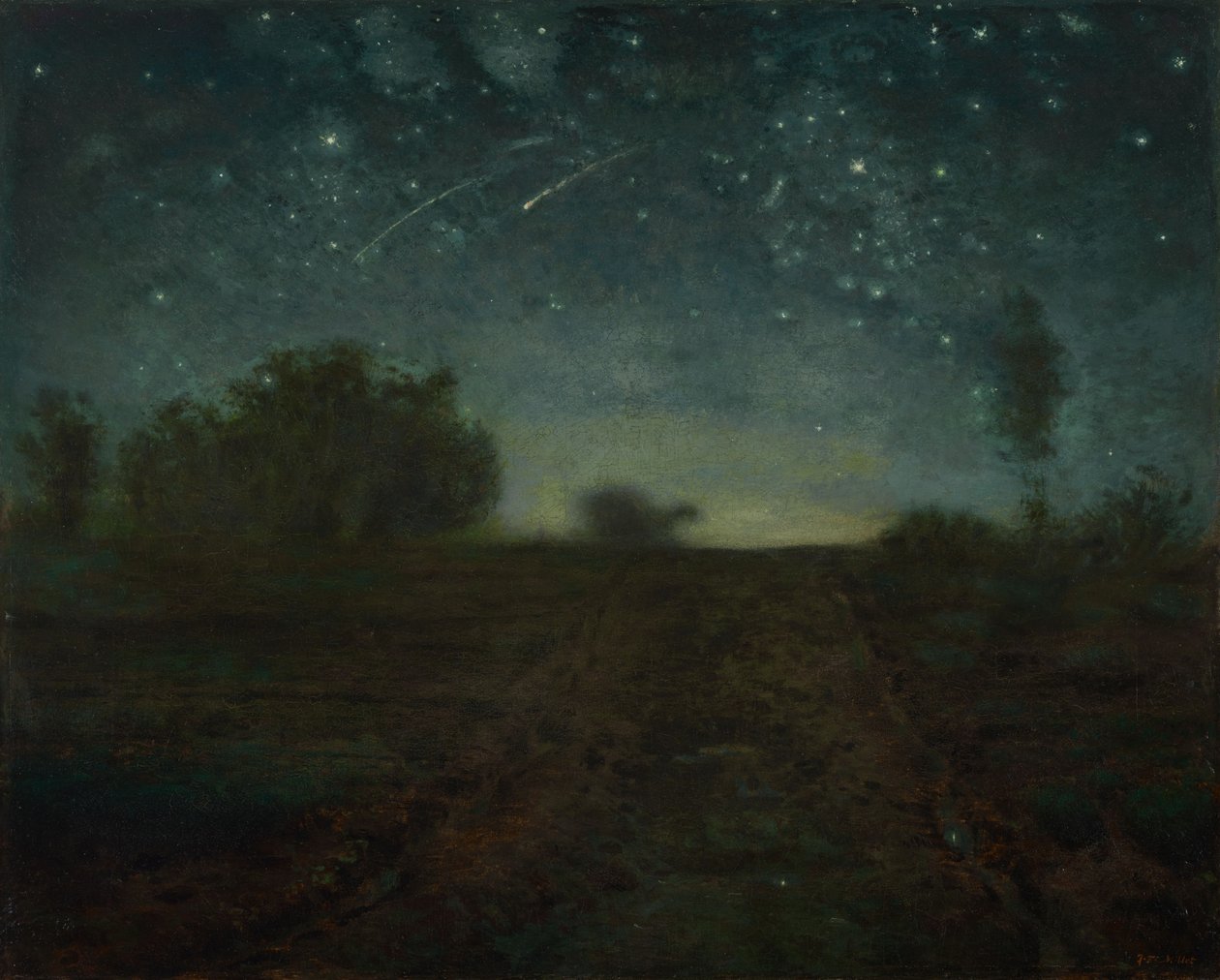 Stjärnenatt av Jean-Francois Millet