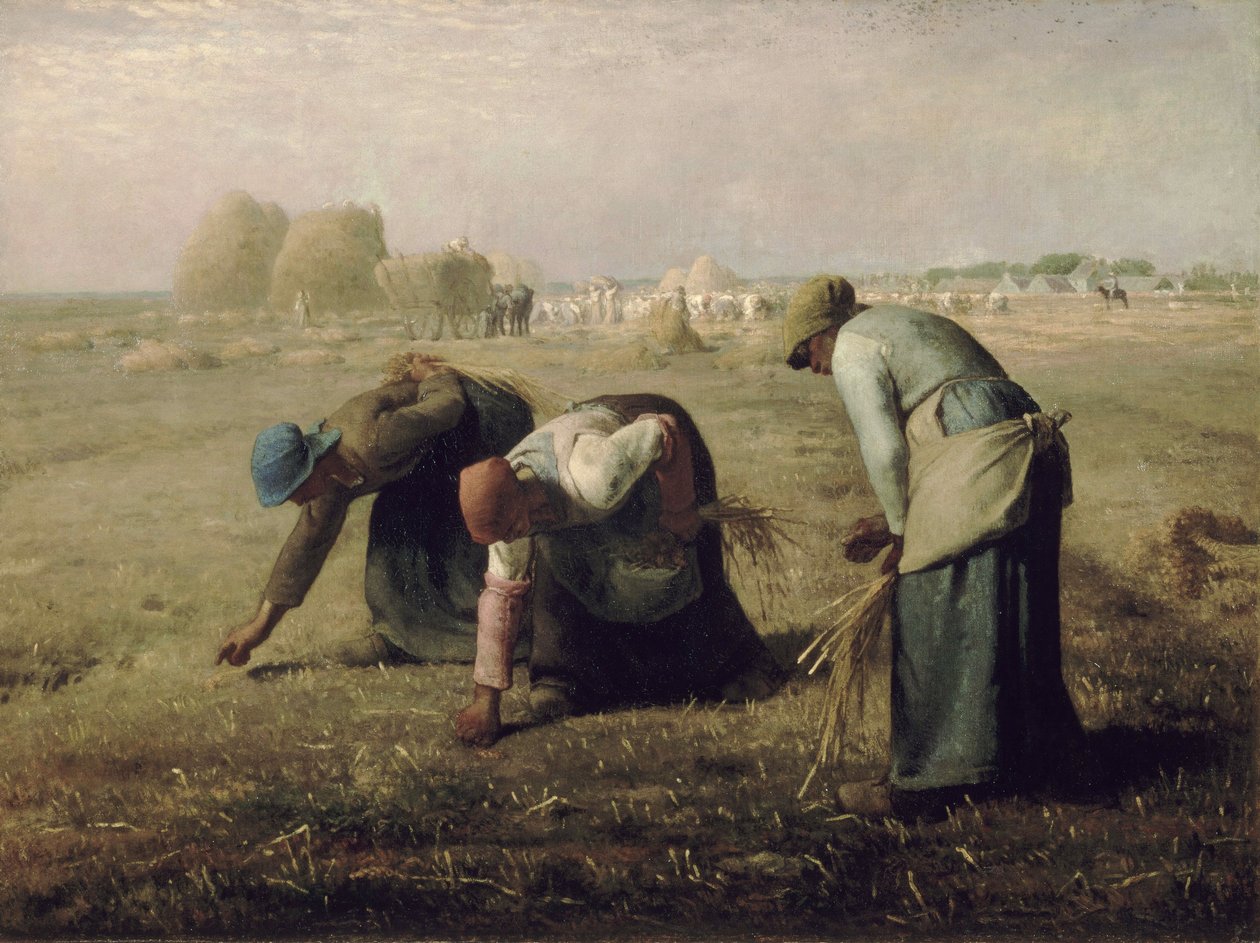 Axplockerskorna av Jean-Francois Millet