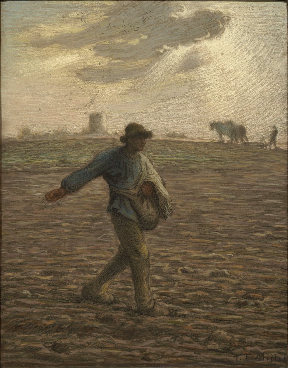 Såningsmannen av Jean-Francois Millet