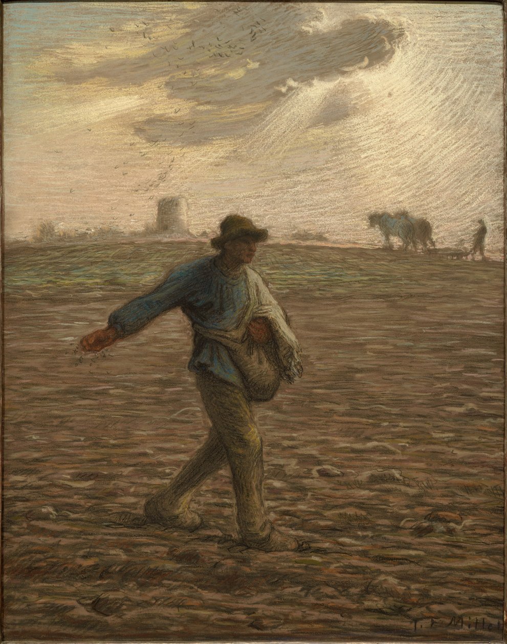 Såningsmannen av Jean-Francois Millet