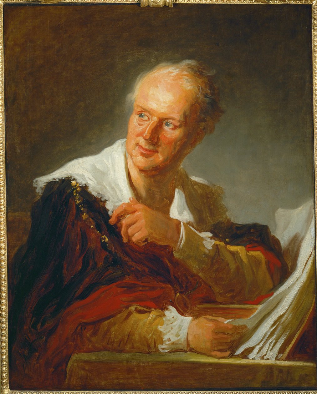 Denis Diderot, fransk författare, filosof, vetenskapsman och... av Jean Honore Fragonard