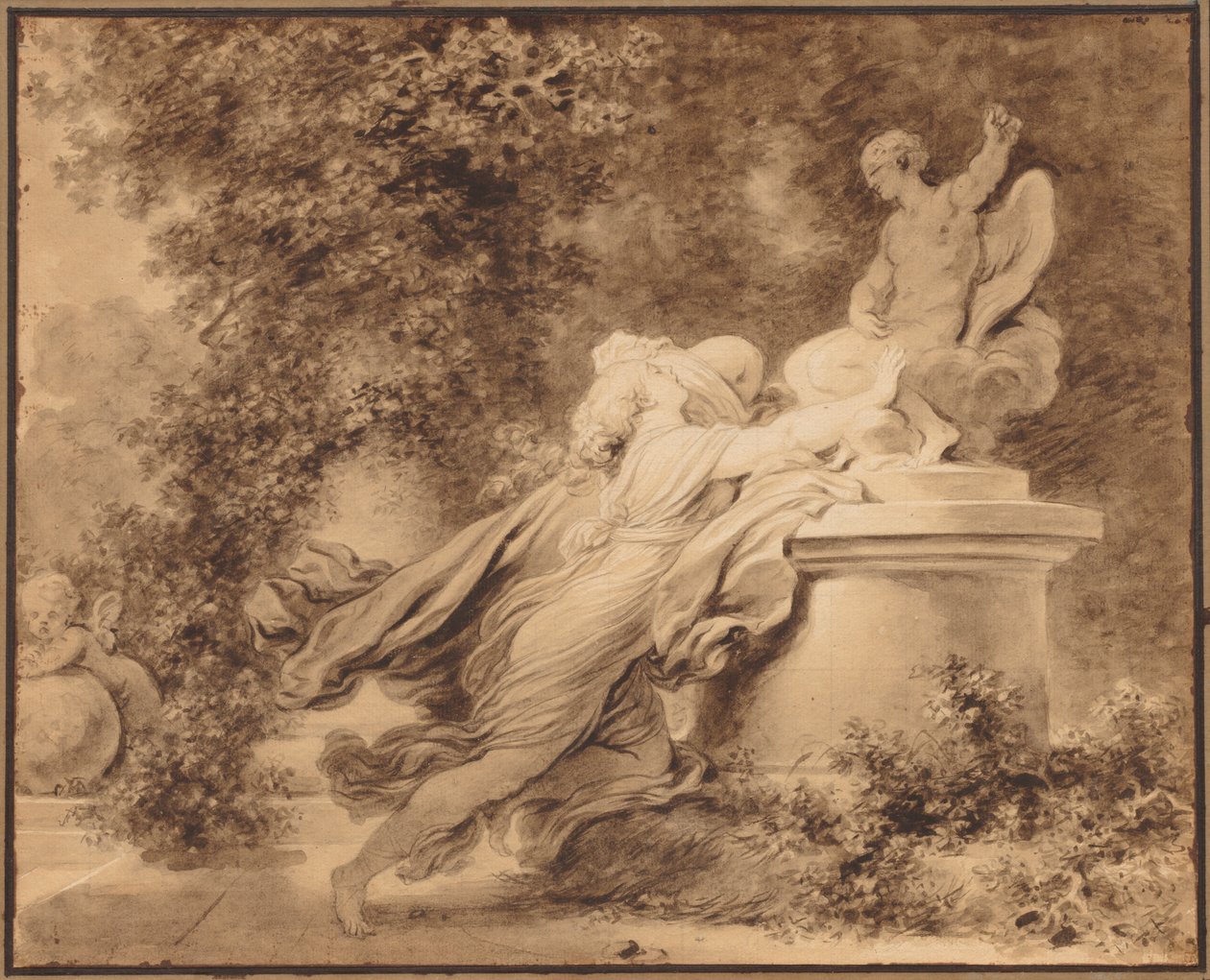 Uppmaning till kärlek av Jean-Honore Fragonard