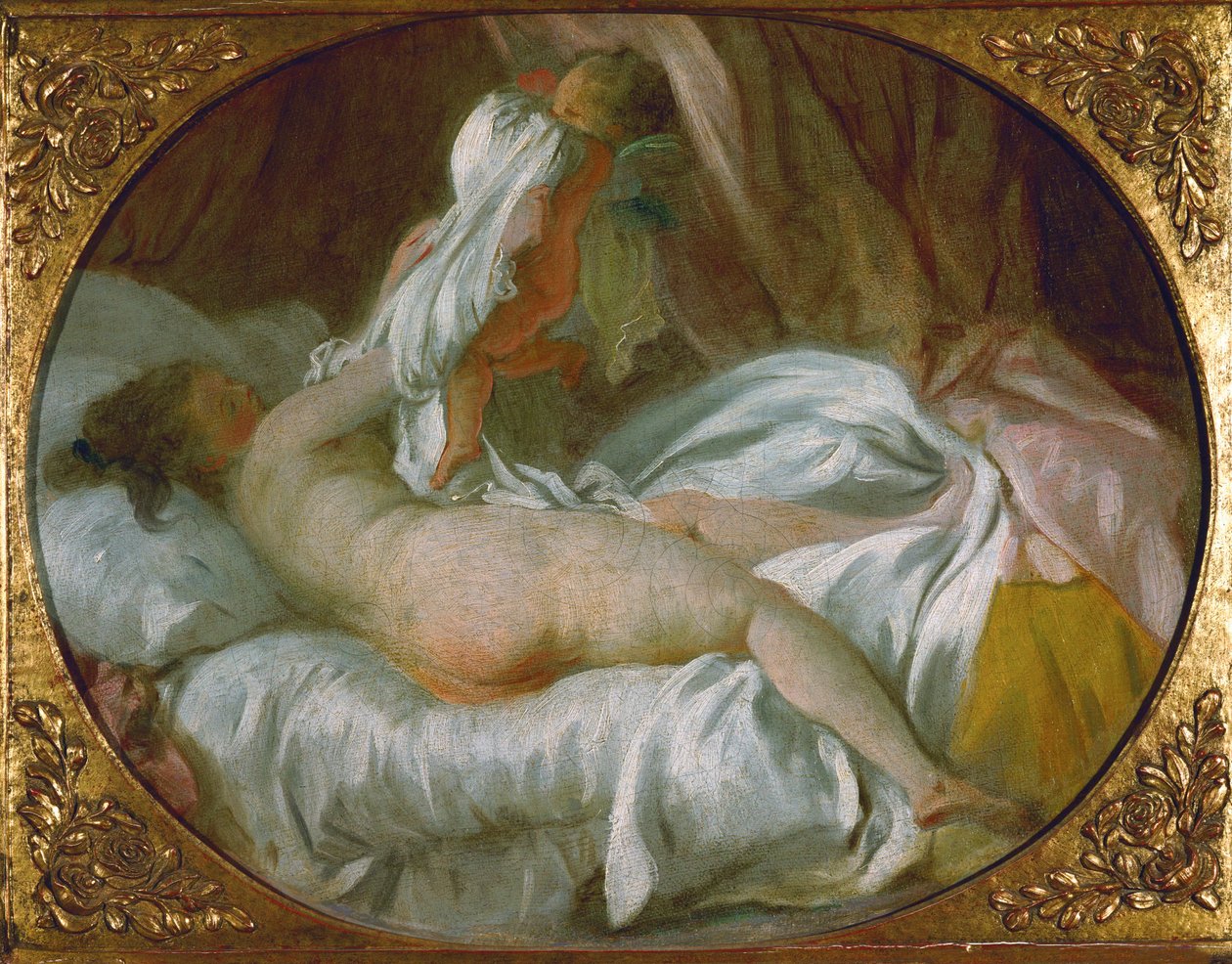 Skjortan av... av Jean Honore Fragonard