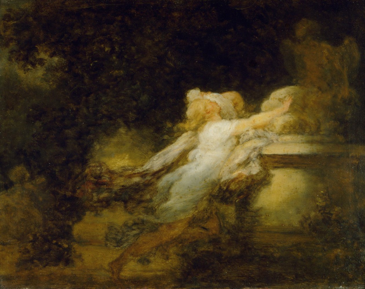 Löftet att älska... av Jean Honore Fragonard