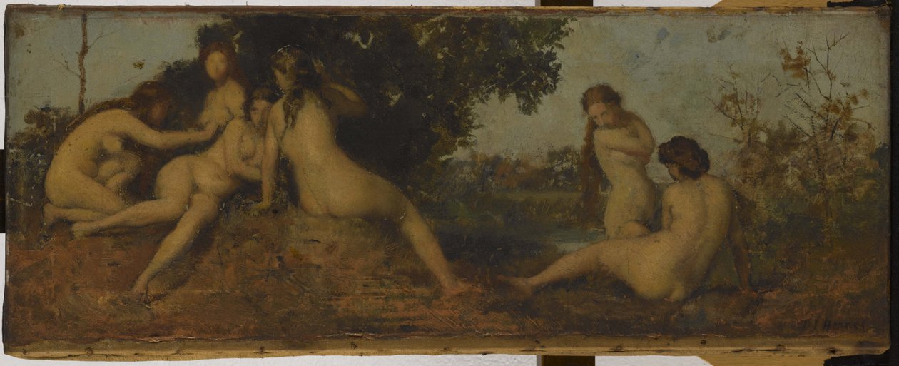 Naiader, mellan 1873 och 1877 (olja på duk) av Jean Jacques Henner