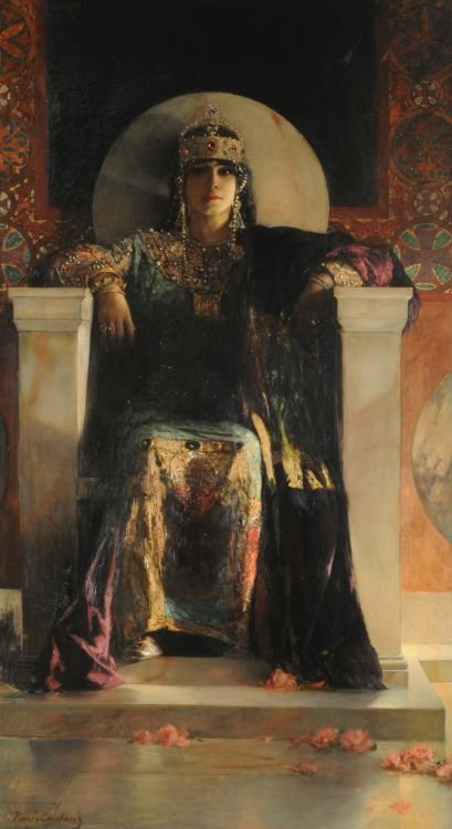 Empress Theodora av Jean Joseph Benjamin Constant