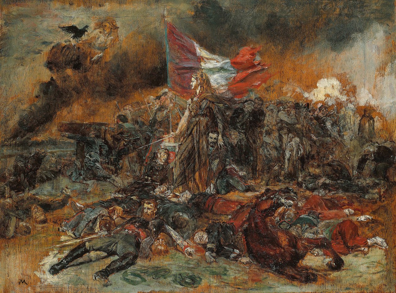 Försvaret av Paris av Jean Louis Ernest Meissonier