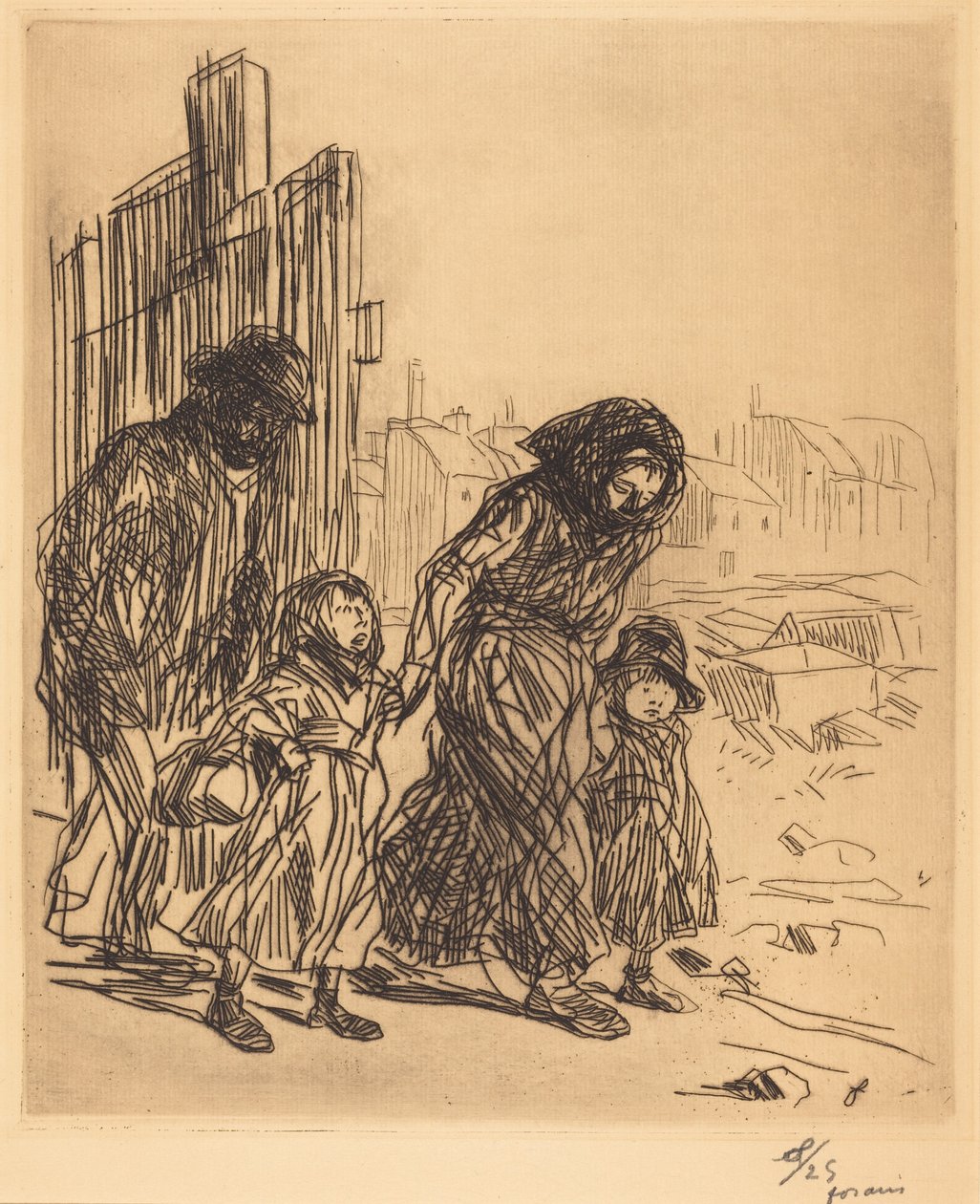 Efter anfallet (After the Seizure) av Jean-Louis Forain
