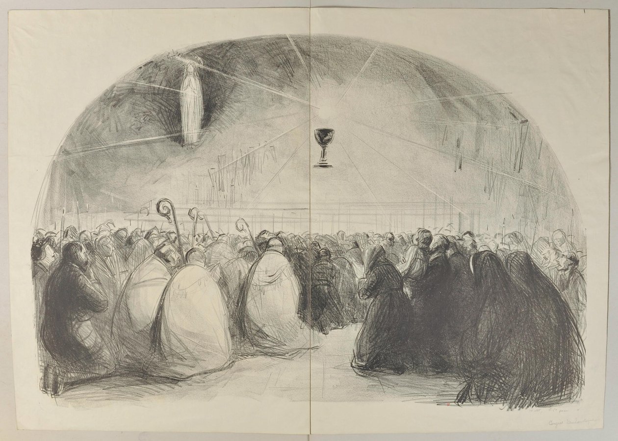 Eukaristisk kongress av Jean-Louis Forain