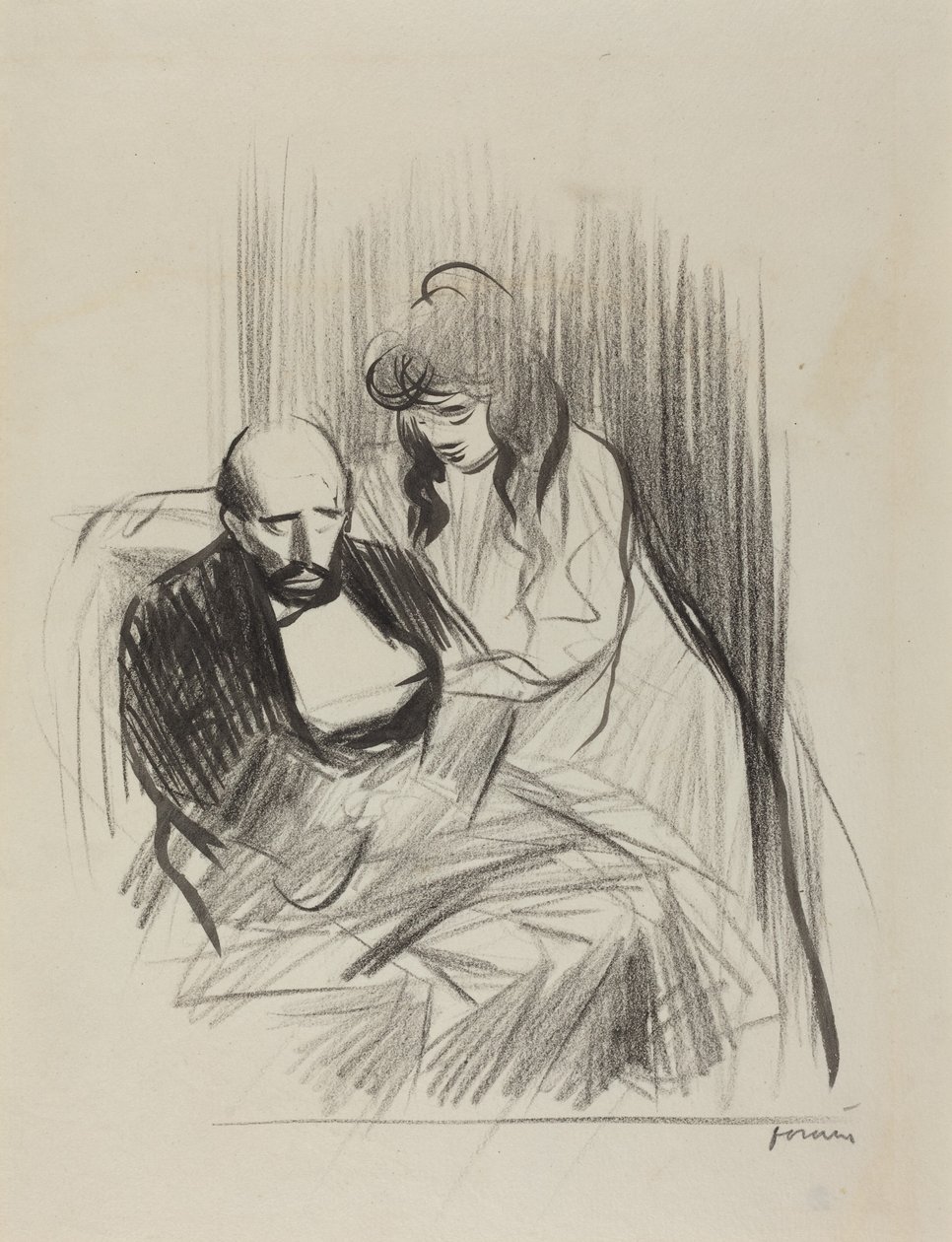 Tröst av Jean-Louis Forain