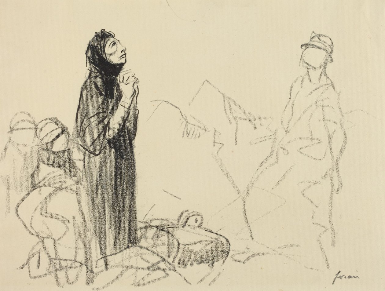 Under vapenstilleståndet av Jean-Louis Forain