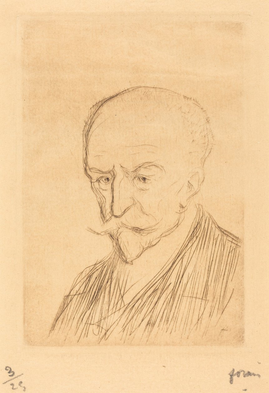 J.-K. Huysmans av Jean-Louis Forain