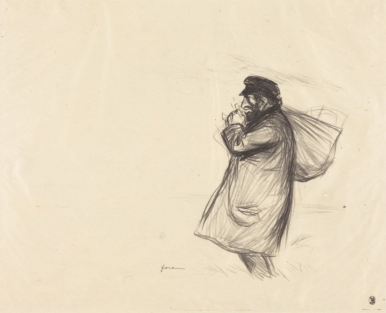 Den judiske gatuförsäljaren (The Jewish Peddler) av Jean-Louis Forain