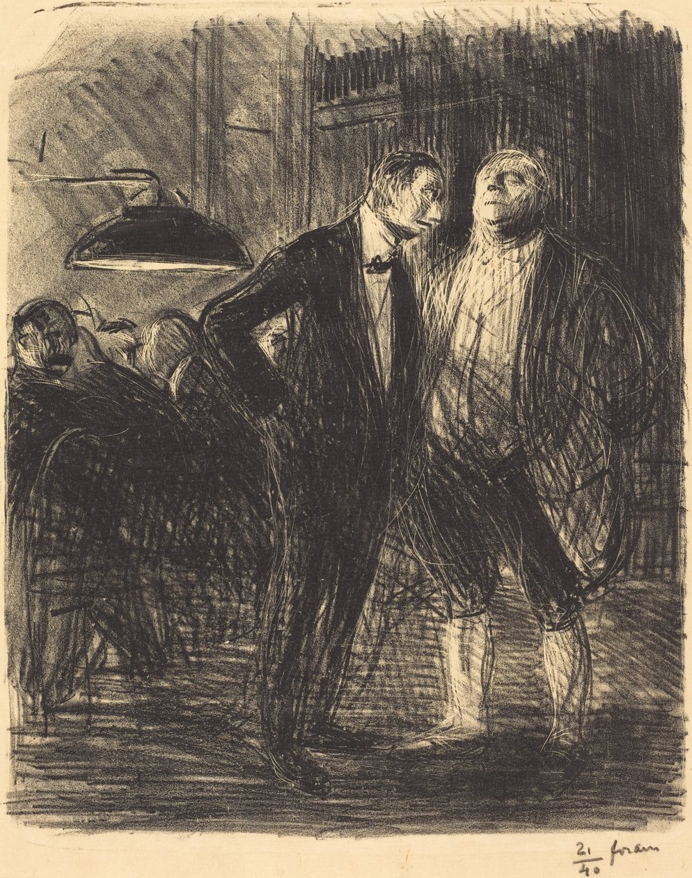 Le decavé (Utrensat) av Jean-Louis Forain