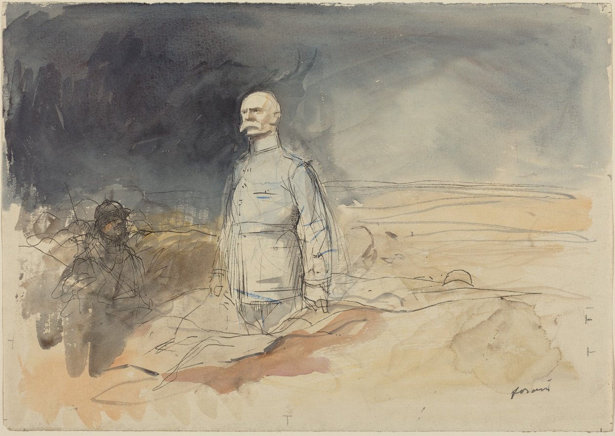 Marskalk Pétain av Jean-Louis Forain