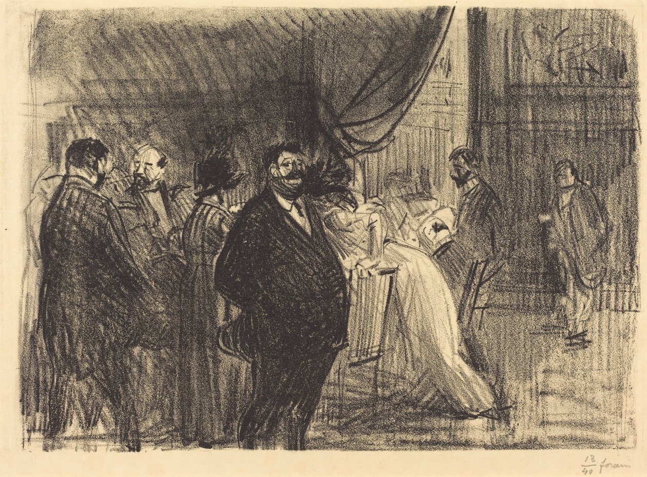 Spelrum (Gambling Room) av Jean-Louis Forain