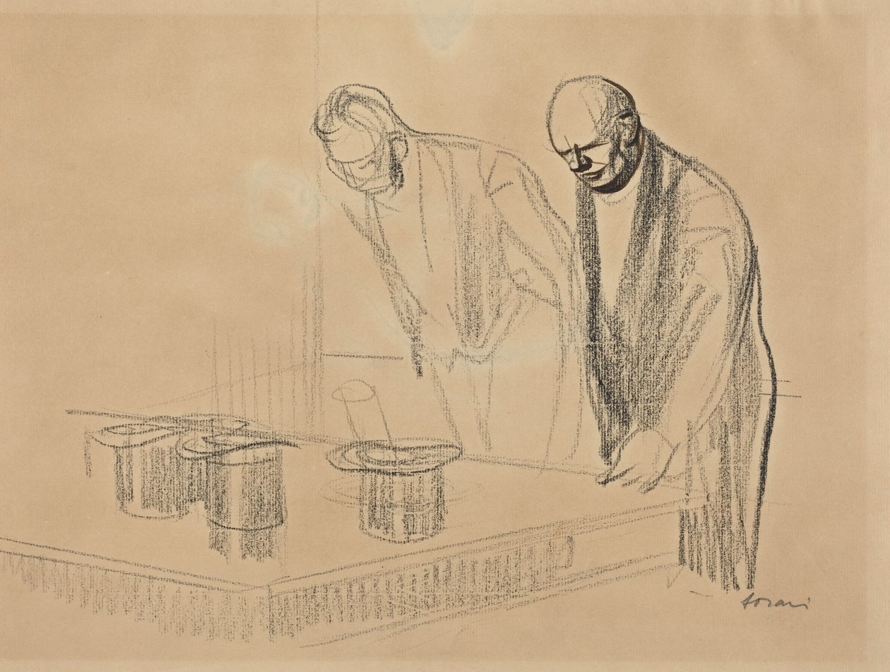 De allierades hattar [recto] av Jean-Louis Forain