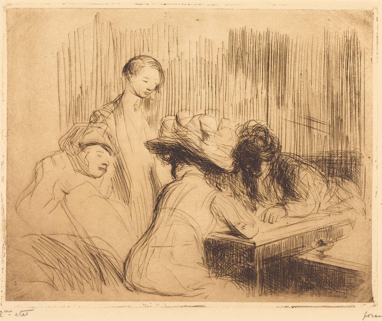 En sylta på Montmartre av Jean-Louis Forain