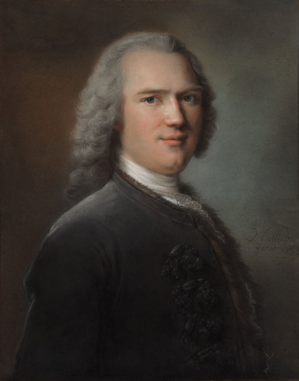 Porträtt av en okänd herre av Jean-Marc Nattier