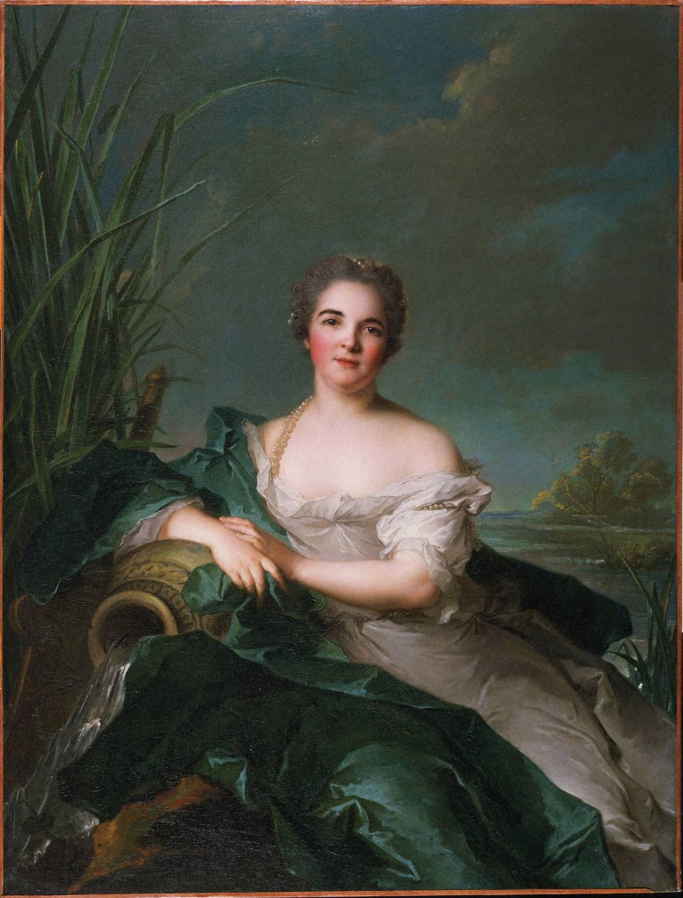 Madame de Flesselles av Jean-Marc Nattier