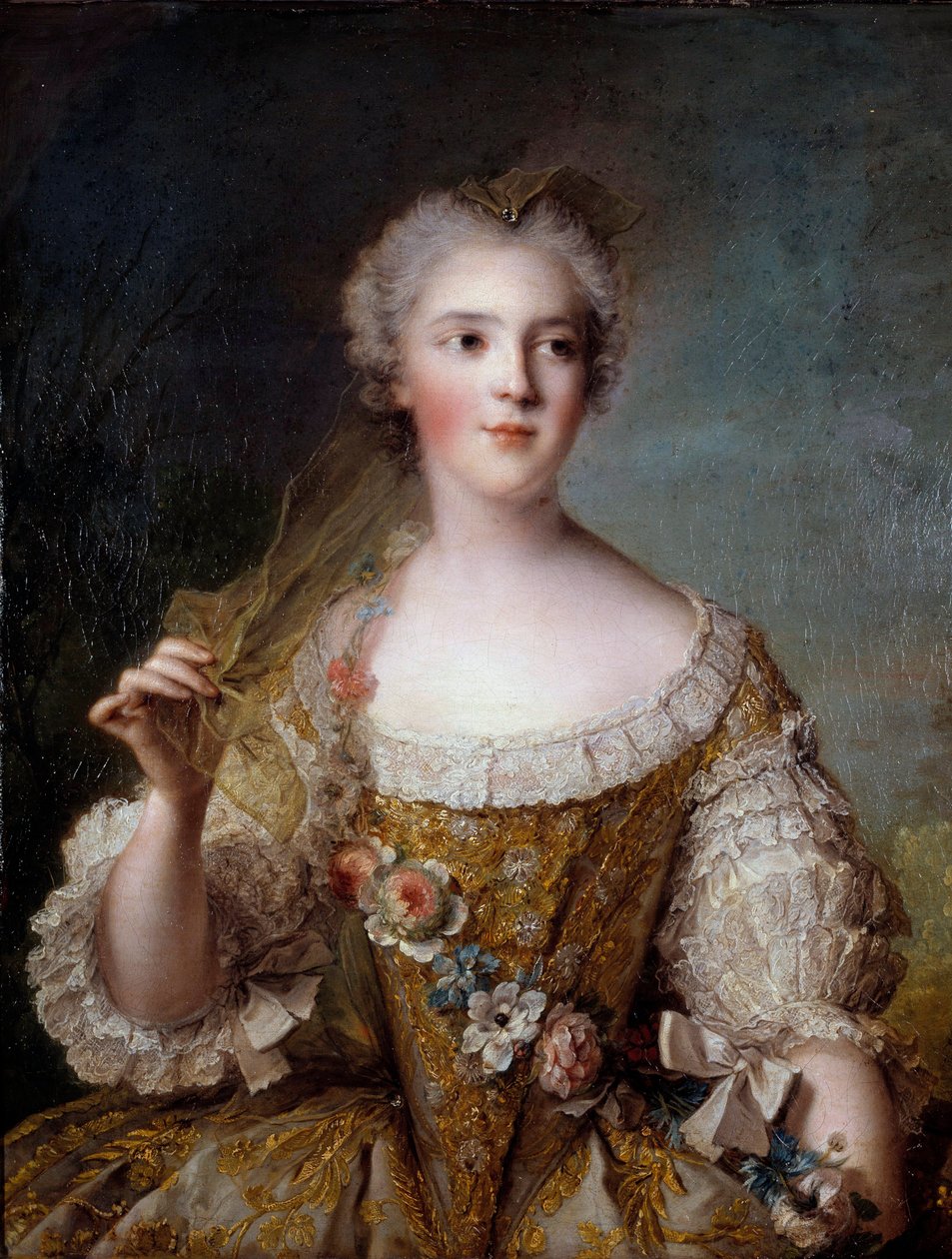 Porträtt av Madame Sophie av Frankrike av Jean Marc Nattier