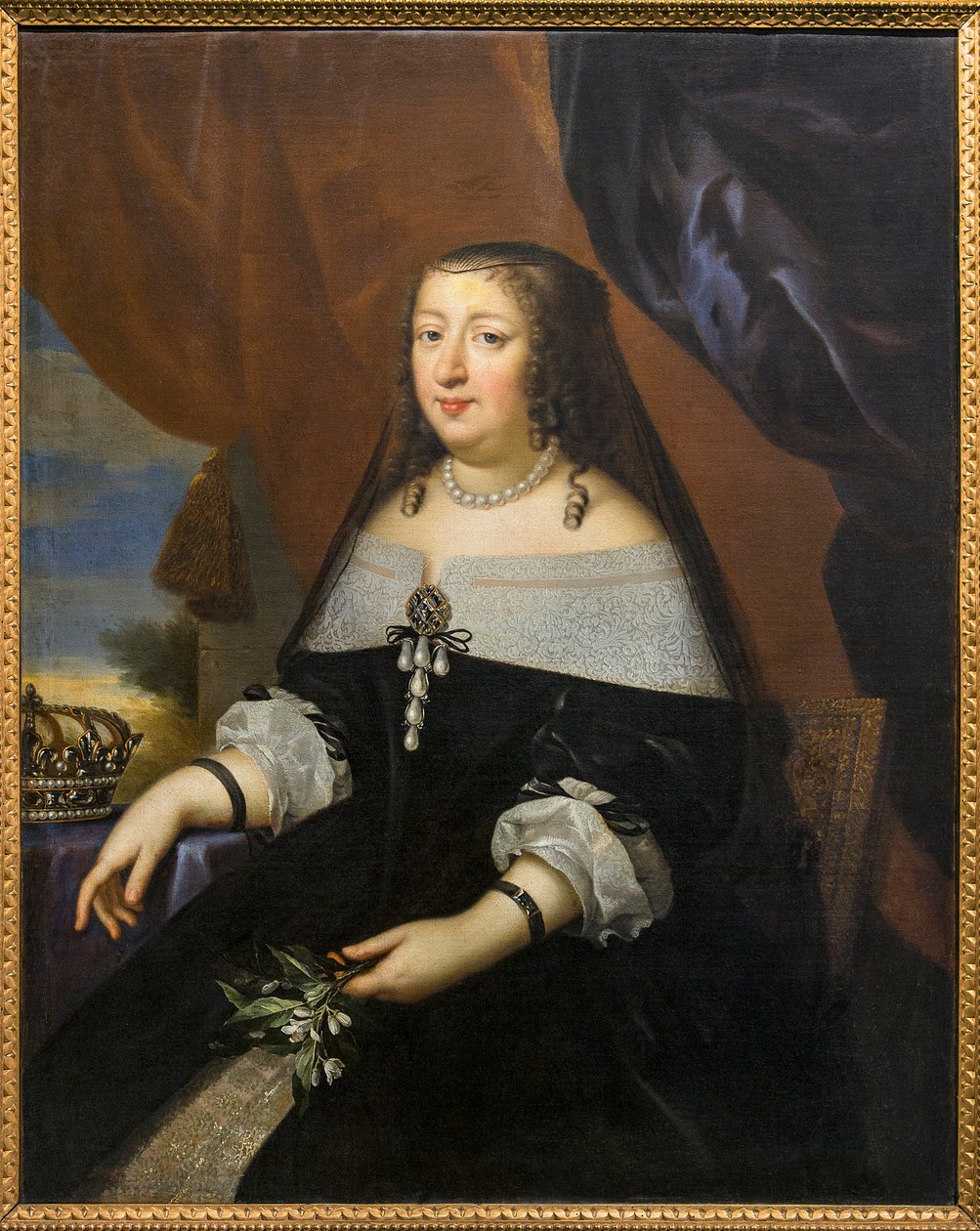 Porträtt av Anne av Österrike (Österrike) ATT TILL JEAN Nocret (1615-1672) - Musée Saint-Loup, Troyes av Jean Nocret