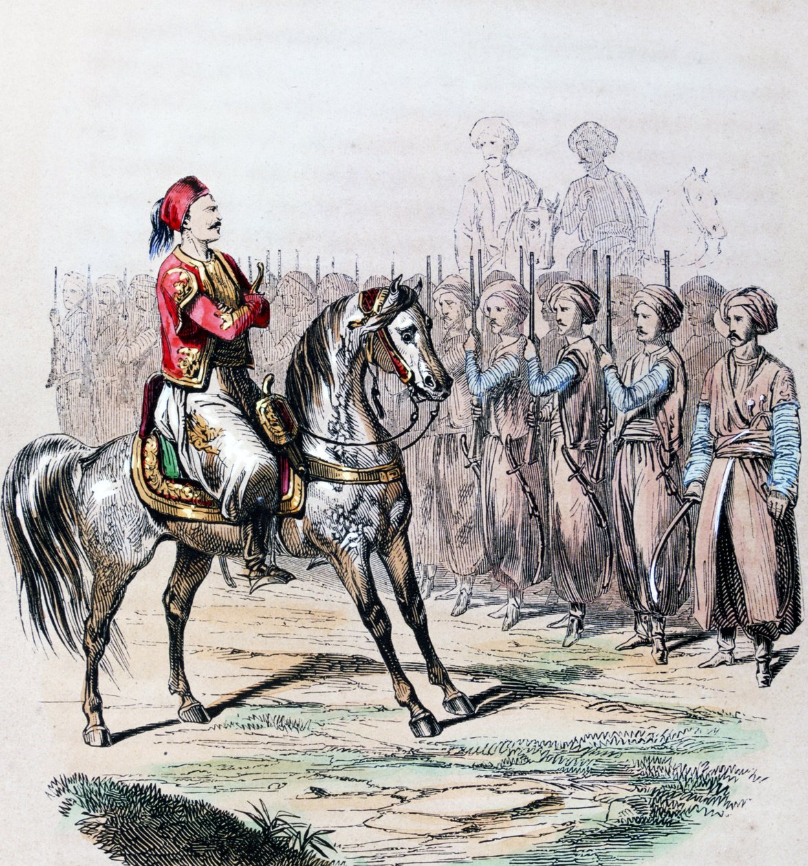 Suleiman Pasha al-Faransawi (Suleiman Pasha, Soliman Pacha av Jean Adolphe Beauce