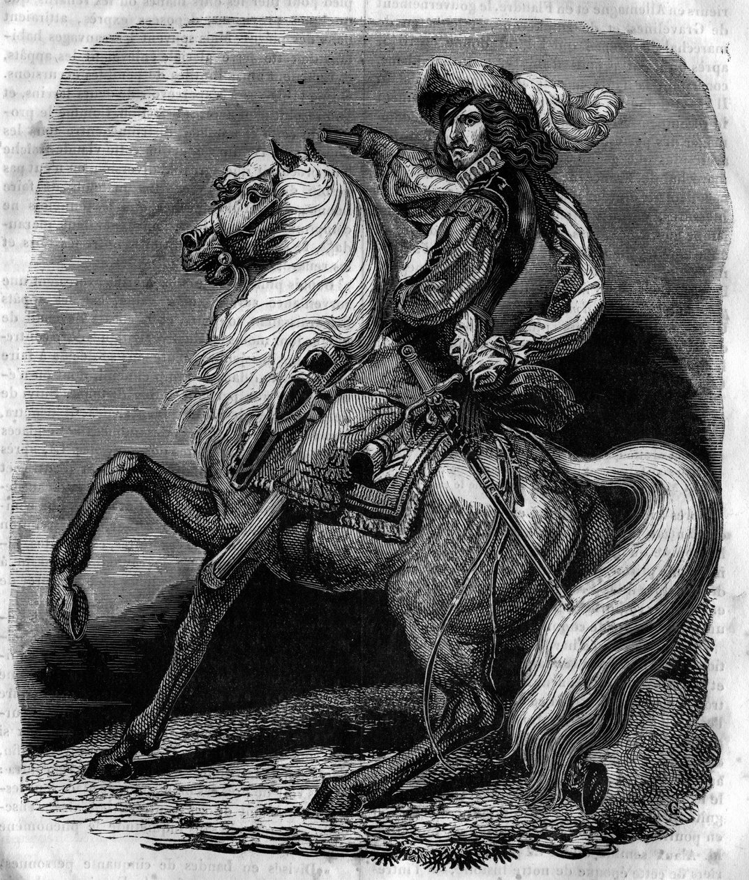 Porträtt av Josias Rantzau, Lord of Bothkamp av Jean Alaux
