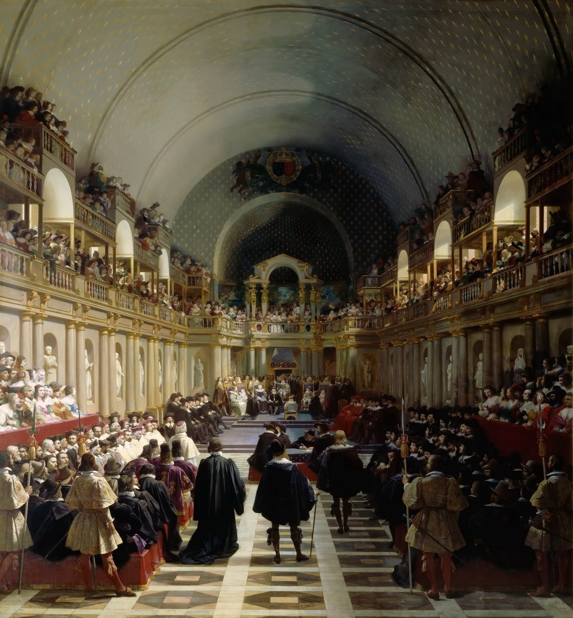 Generalständernas församling den 27 oktober 1614 av Jean Alaux