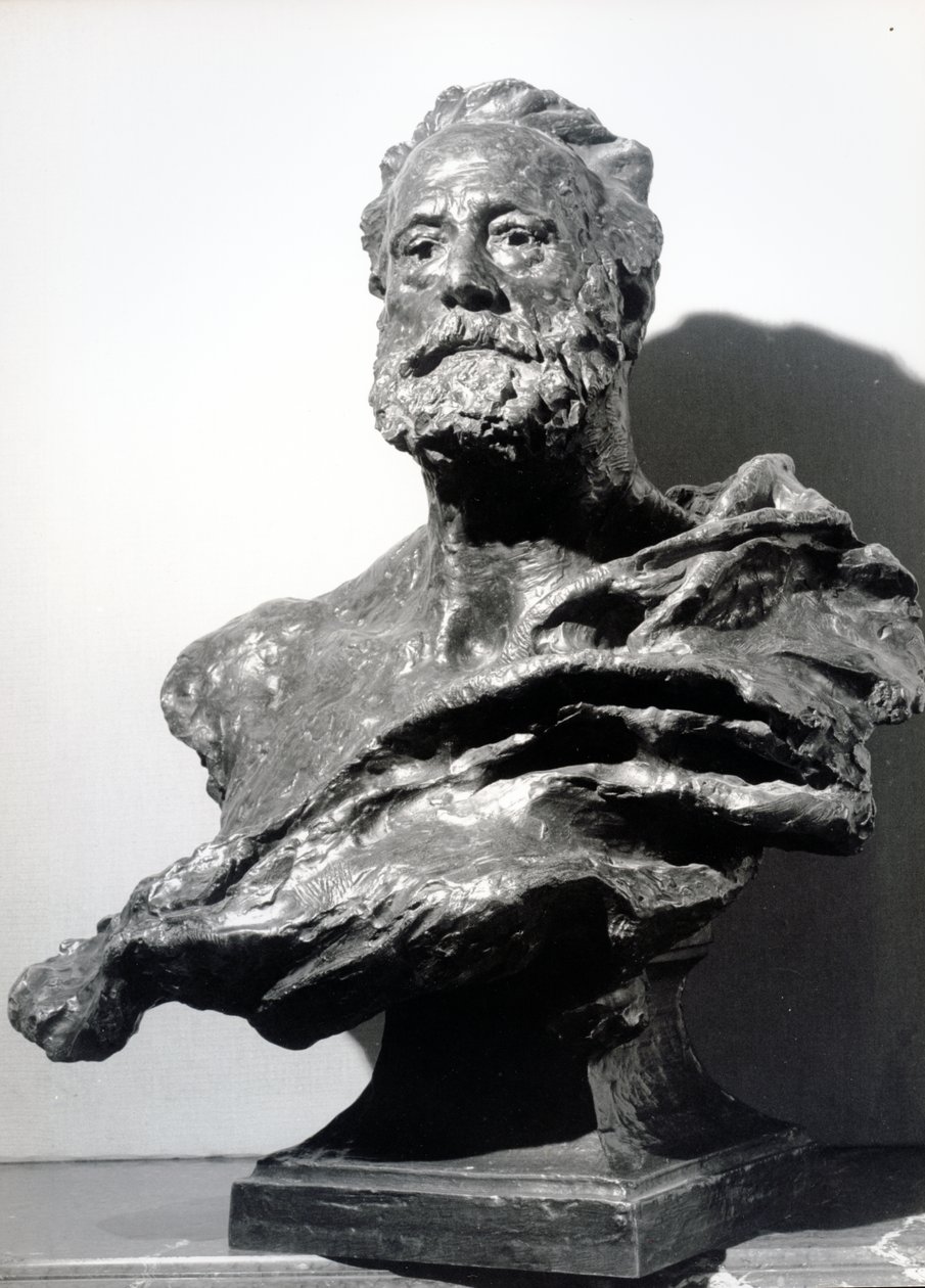 Victor Hugo, ca. 1885 (brons) av Jean Alexandre Joseph Falguiere