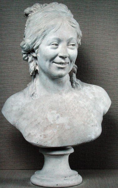 Byst av Madame Houdon, 1786 (gips) av Jean Antoine Houdon