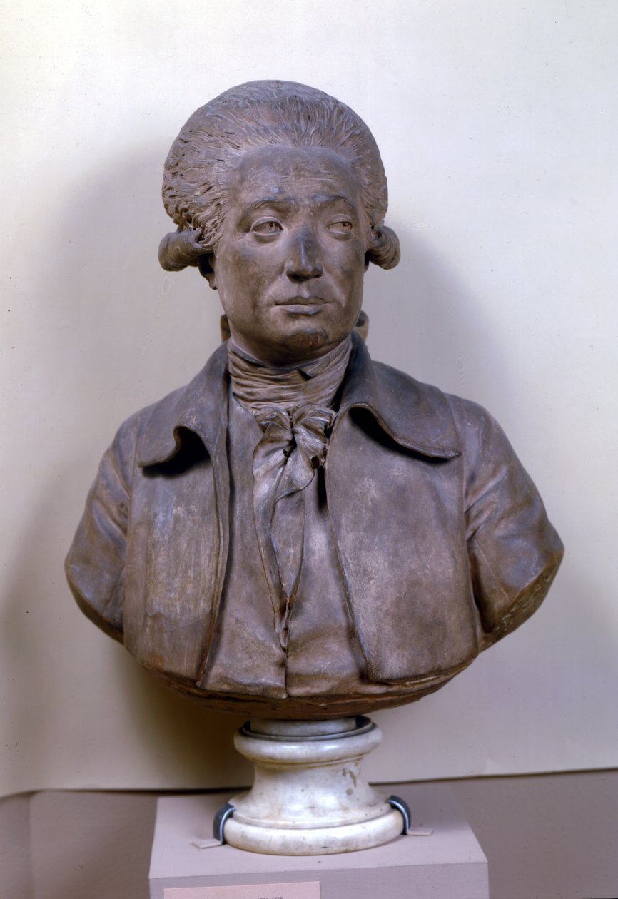 Byst av Marie Jean Antoine Nicolas de Caritat (1743-94) Marquis de Condorcet, 1785 av Jean Antoine Houdon