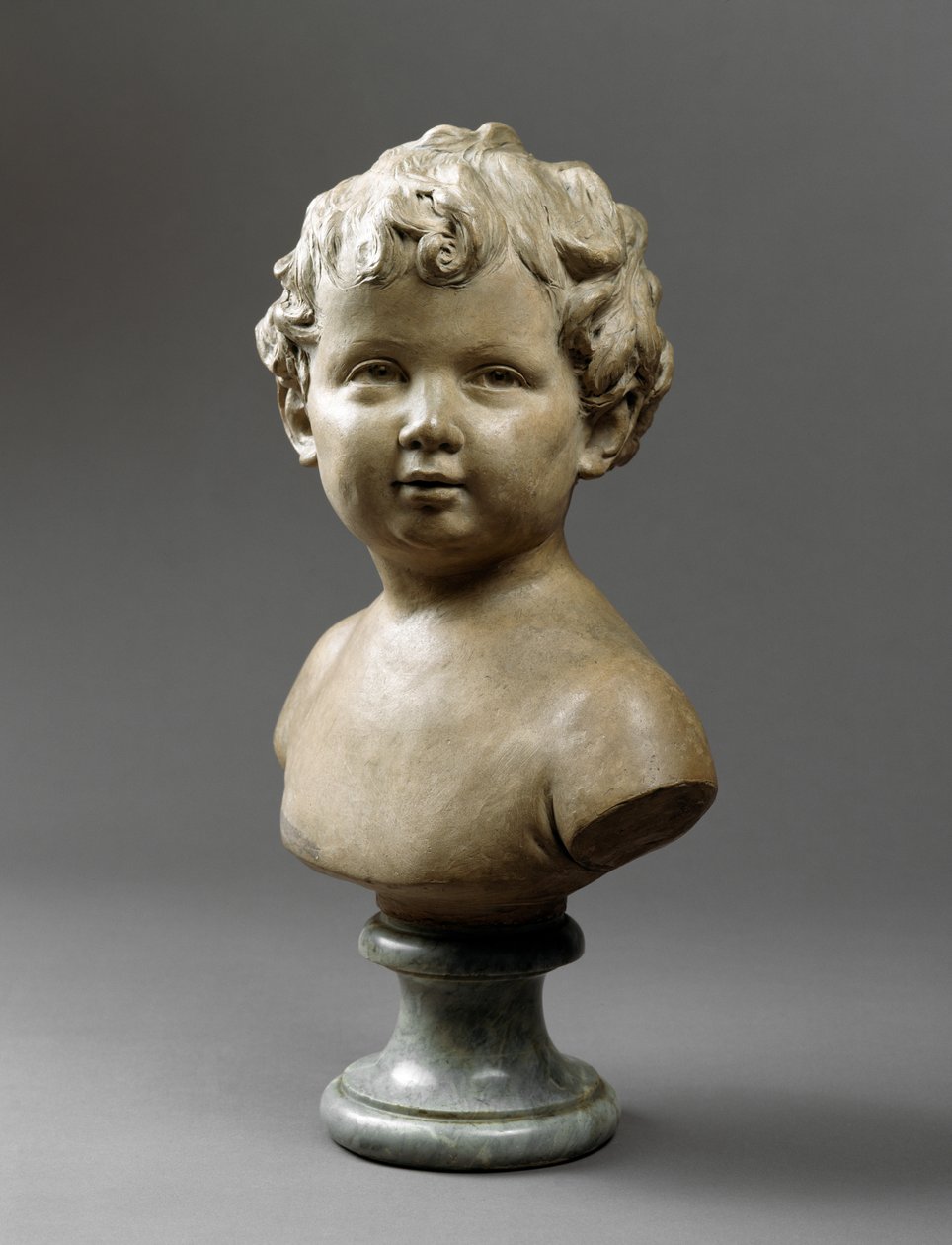 Porträtt av Anne-Ange Houdon av Jean Antoine Houdon
