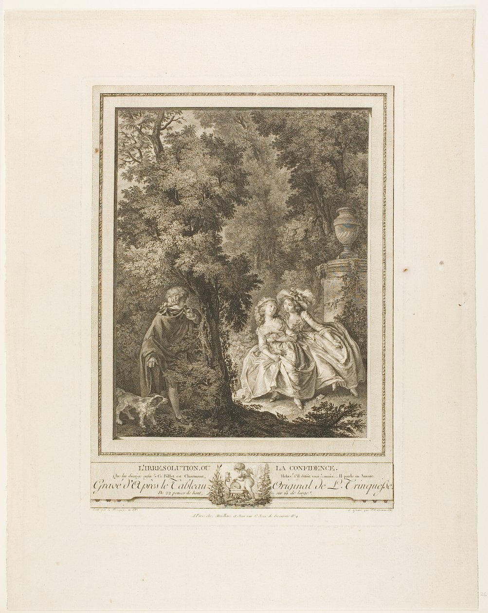 Irresolution, eller förtroendet av Jean Antoine Pierron
